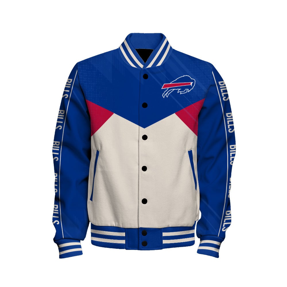 Buffalo Bills - Personality, Outstanding Unisex Varsity Jacket - Famjoys Buffalo Bills - Personality, Outstanding Unisex Varsity Jacket - Famjoys