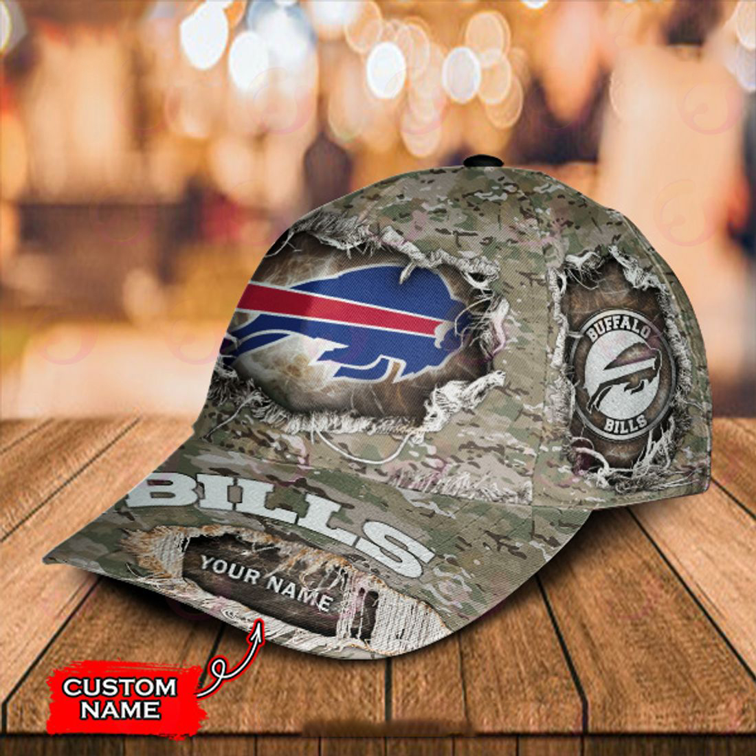 Buffalo Bills-Personalized Classic Cap - Famjoys Buffalo Bills-Personalized Classic Cap - Famjoys