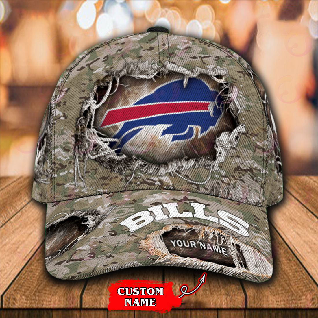 Buffalo Bills-Personalized Classic Cap - Famjoys Buffalo Bills-Personalized Classic Cap - Famjoys