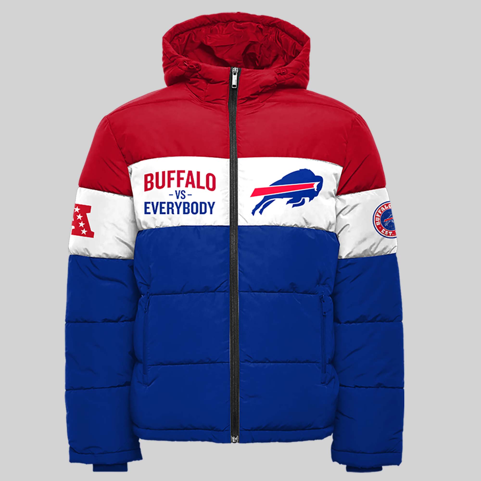 Buffalo Bills Premium 3D Down Jacket - Famjoys Buffalo Bills Premium 3D Down Jacket - Famjoys