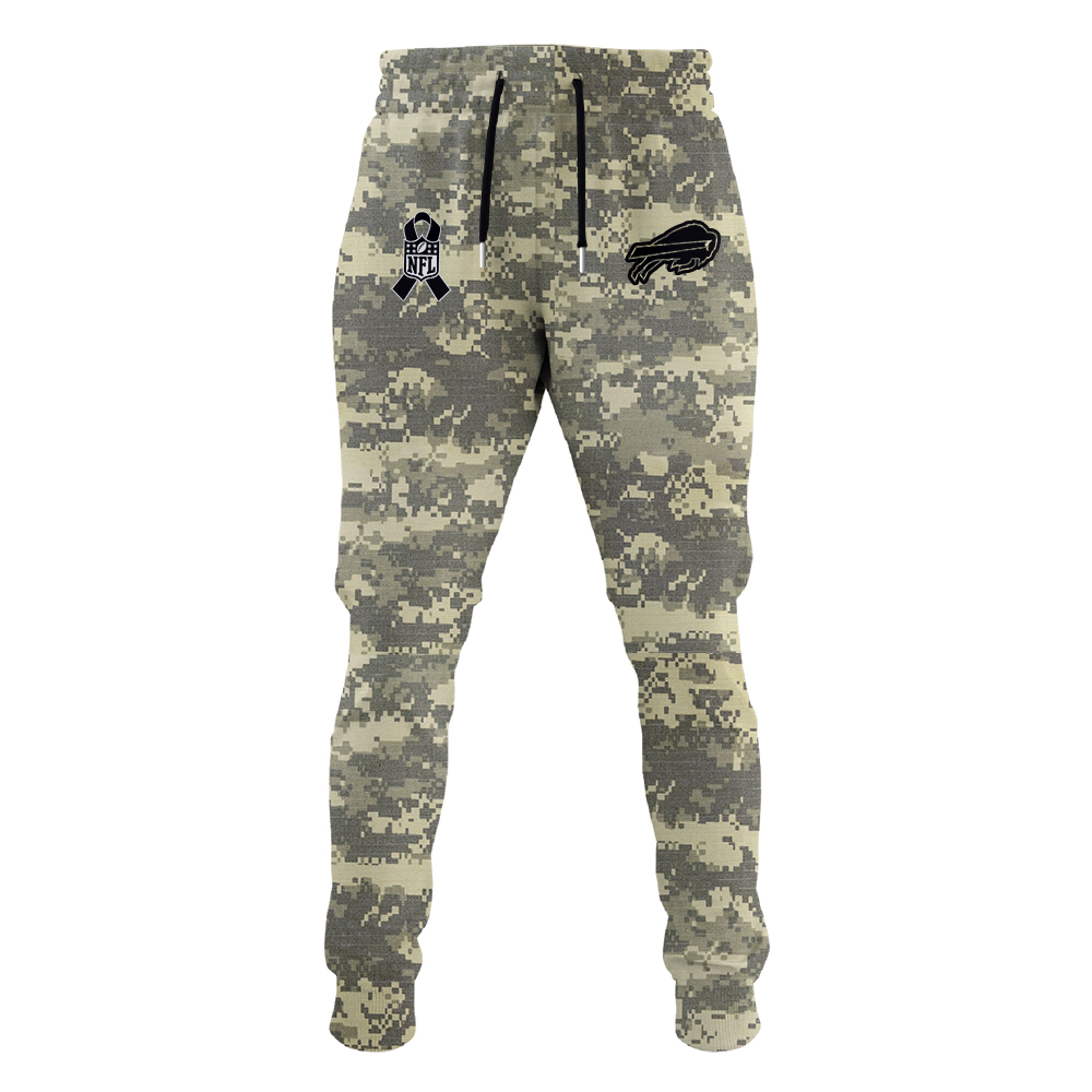 Buffalo Bills Salute to Service Club Camo Hoodie #2 - Famjoys Buffalo Bills Salute to Service Club Camo Hoodie #2 - Famjoys