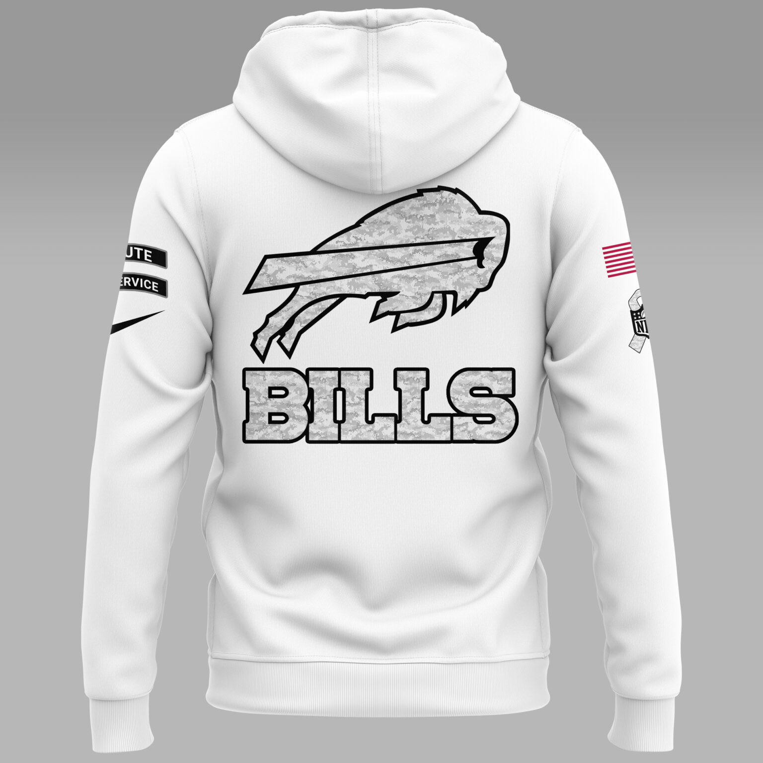 Buffalo Bills Salute to Service Hoodie - Famjoys Buffalo Bills Salute to Service Hoodie - Famjoys