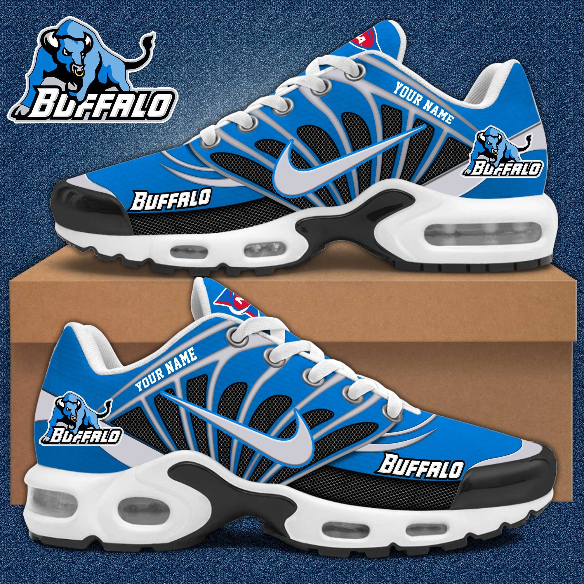 Buffalo Bulls Personalized Shoes S516508 - Famjoys Buffalo Bulls Personalized Shoes S516508 - Famjoys