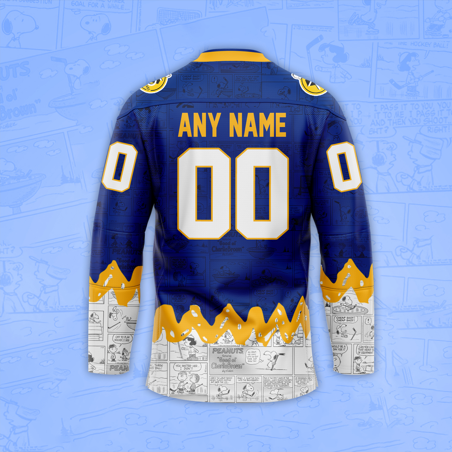 Buffalo Sabres 75th Anniversary of Jersey - Famjoys Buffalo Sabres 75th Anniversary of Jersey - Famjoys