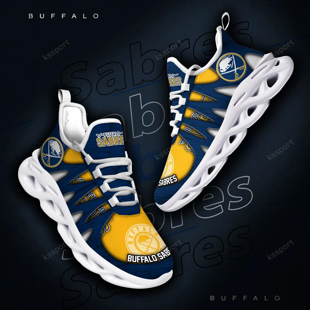 Buffalo Sabres Max Soul Shoes, Running Sneakers - Famjoys Buffalo Sabres Max Soul Shoes, Running Sneakers - Famjoys