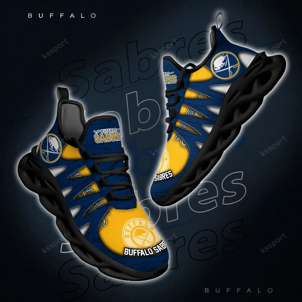 Buffalo Sabres Max Soul Shoes, Running Sneakers - Famjoys Buffalo Sabres Max Soul Shoes, Running Sneakers - Famjoys