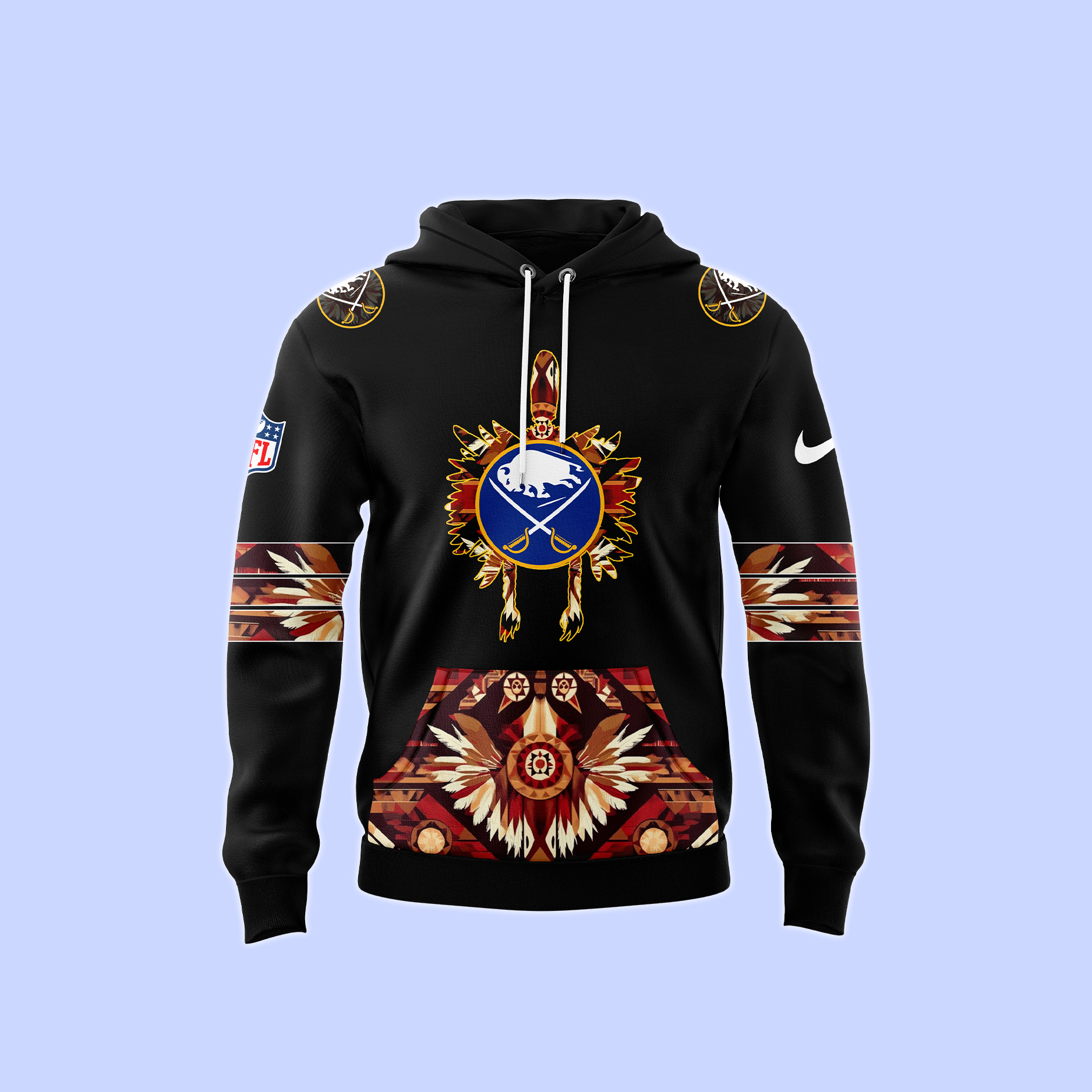 Buffalo Sabres Native American Heritage Month Premium Pullover Hoodie - Famjoys Buffalo Sabres Native American Heritage Month Premium Pullover Hoodie - Famjoys
