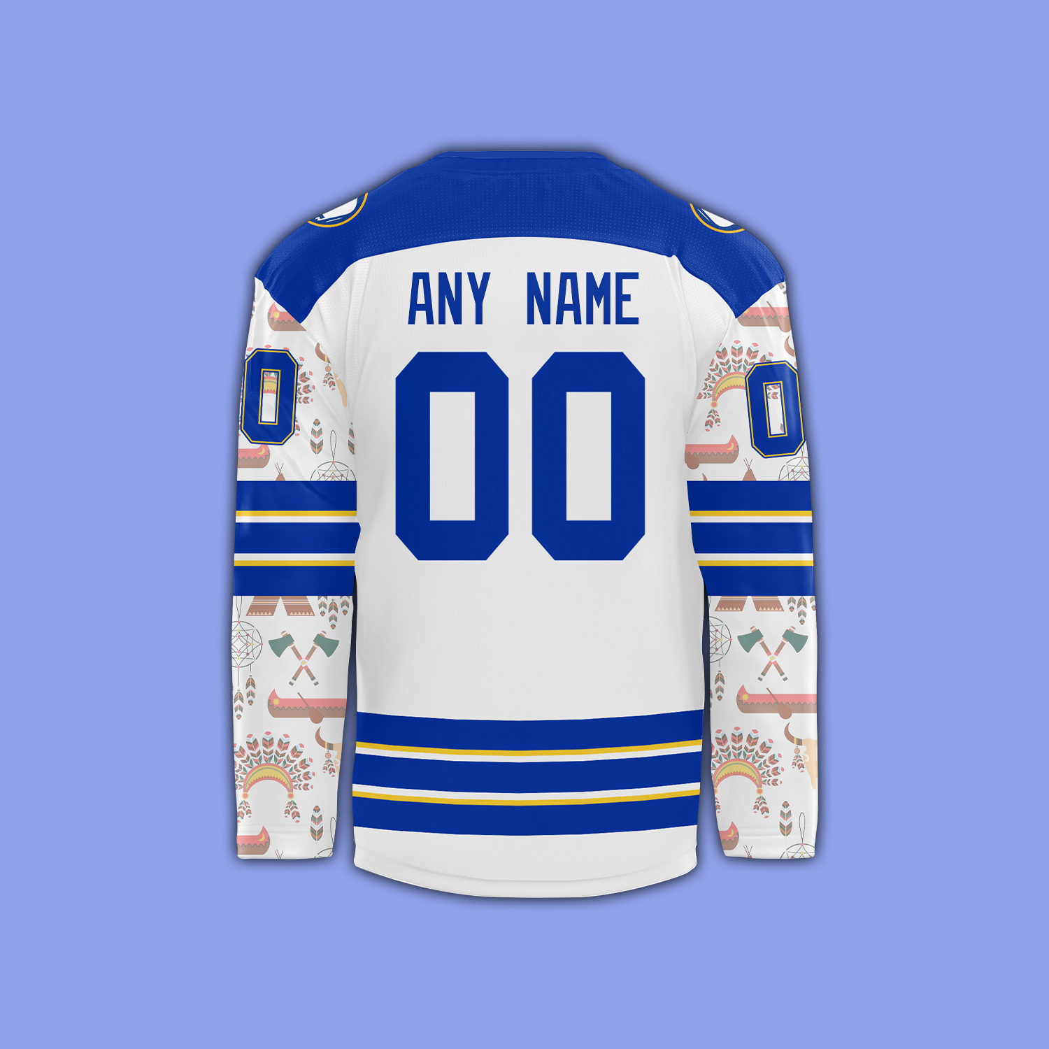 Buffalo Sabres NHL Native American Heritage Month Premium Jersey - Famjoys Buffalo Sabres NHL Native American Heritage Month Premium Jersey - Famjoys