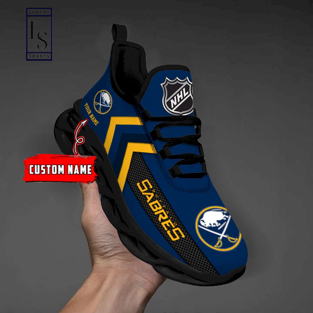 Buffalo Sabres NHL Personalized Max Soul Shoes - Famjoys Buffalo Sabres NHL Personalized Max Soul Shoes - Famjoys