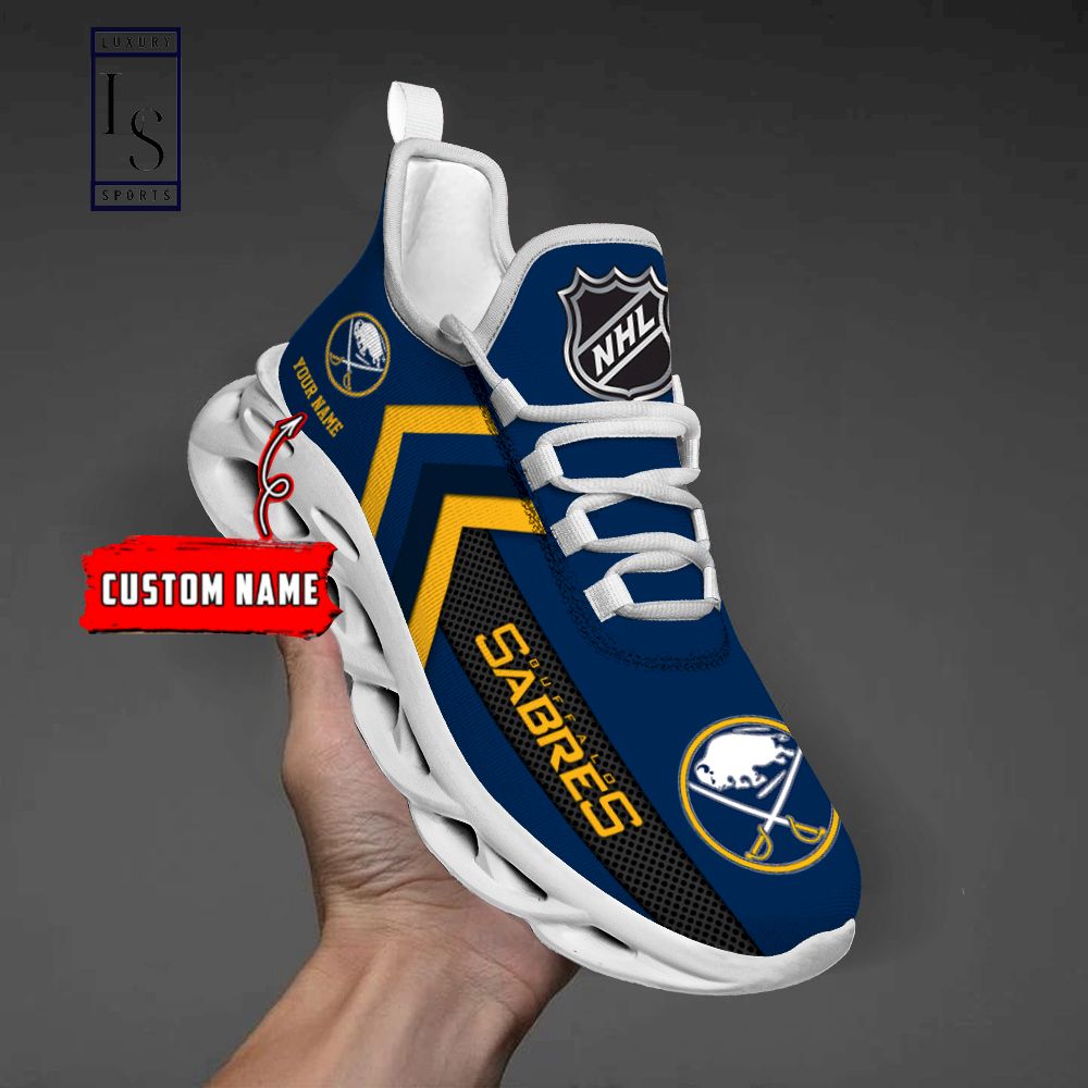 Buffalo Sabres NHL Personalized Max Soul Shoes - Famjoys Buffalo Sabres NHL Personalized Max Soul Shoes - Famjoys