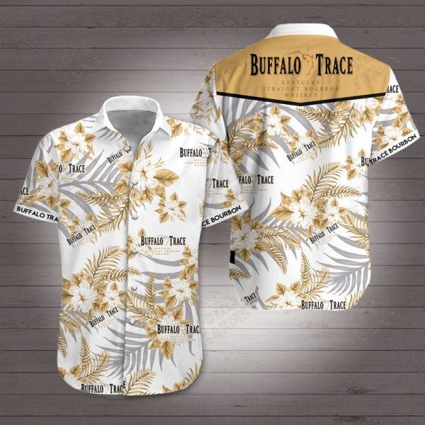 Buffalo Trace Hawaiian Shirt - Famjoys Buffalo Trace Hawaiian Shirt - Famjoys