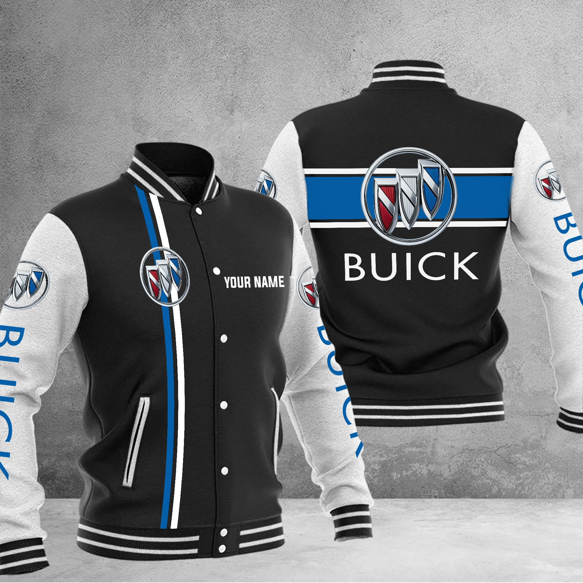 Buick Baseball Jacket - Famjoys Buick Baseball Jacket - Famjoys