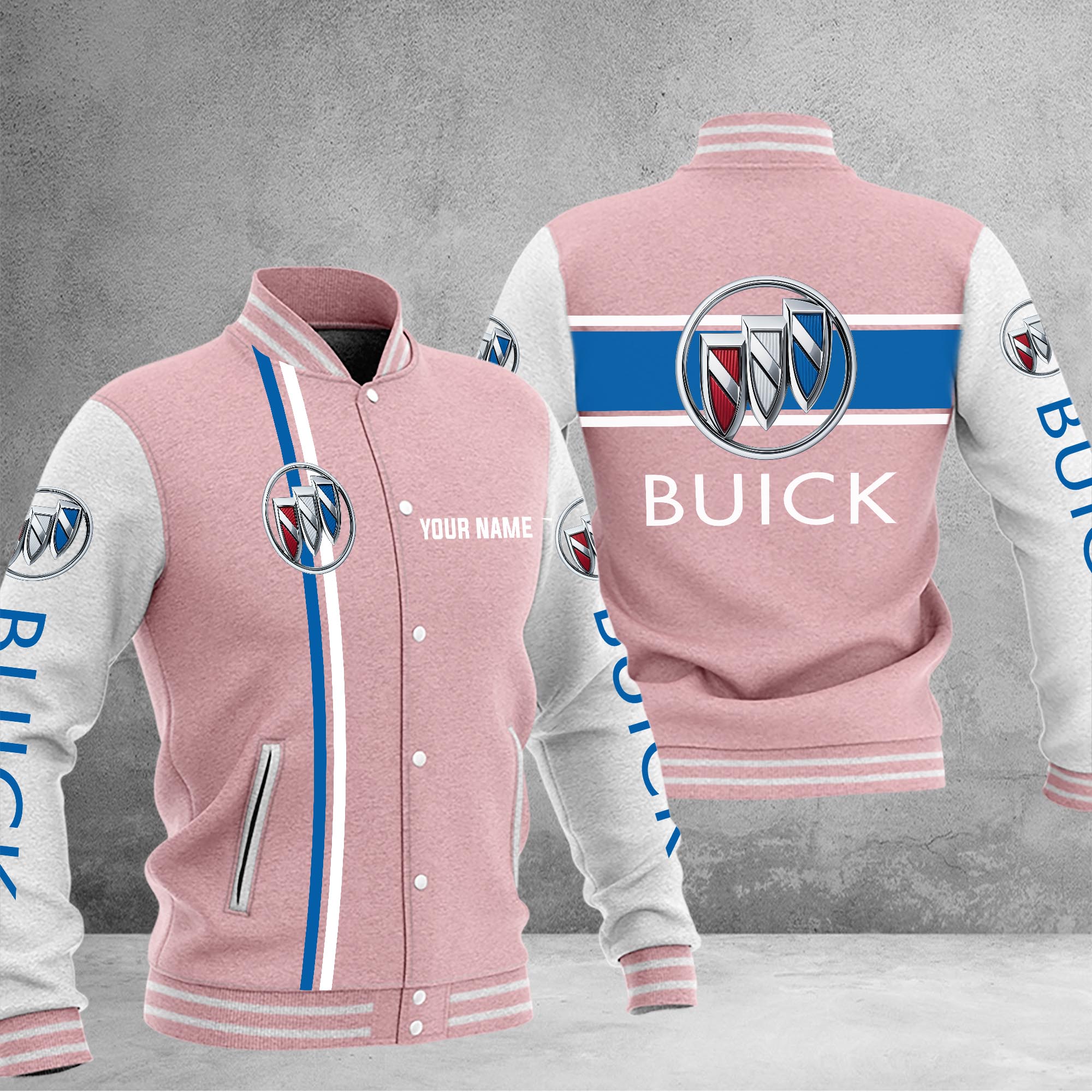 Buick Baseball Jacket - Famjoys Buick Baseball Jacket - Famjoys