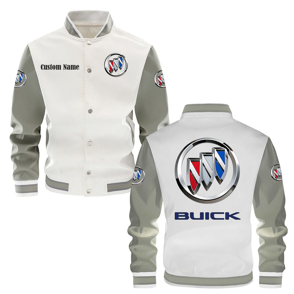 Buick Varsity Jacket, Baseball jacket, Letterman Jacket Customize Name, Multicolor - Famjoys Buick Varsity Jacket, Baseball jacket, Letterman Jacket Customize Name, Multicolor - Famjoys