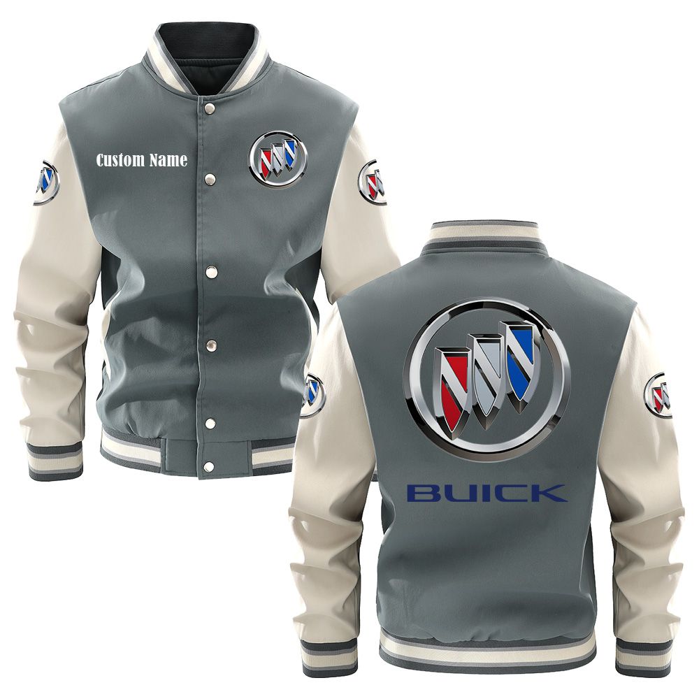 Buick Varsity Jacket, Baseball jacket, Letterman Jacket Customize Name, Multicolor - Famjoys Buick Varsity Jacket, Baseball jacket, Letterman Jacket Customize Name, Multicolor - Famjoys