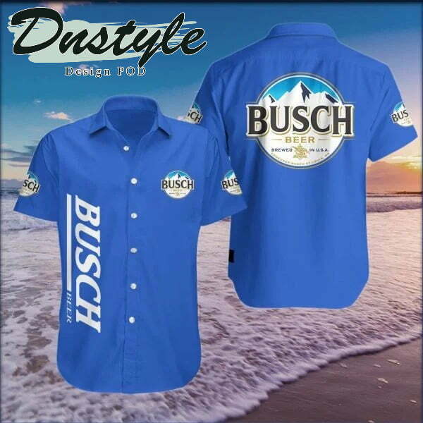 Busch Beer Original Hawaiian Shirt - Famjoys Busch Beer Original Hawaiian Shirt - Famjoys