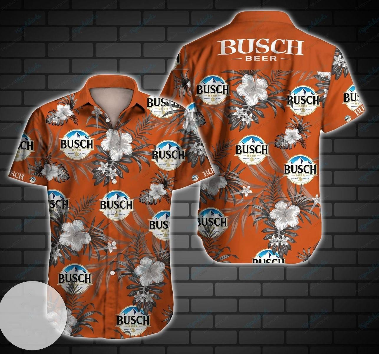 Busch Light Beer Hawaiian Shirt - Famjoys Busch Light Beer Hawaiian Shirt - Famjoys