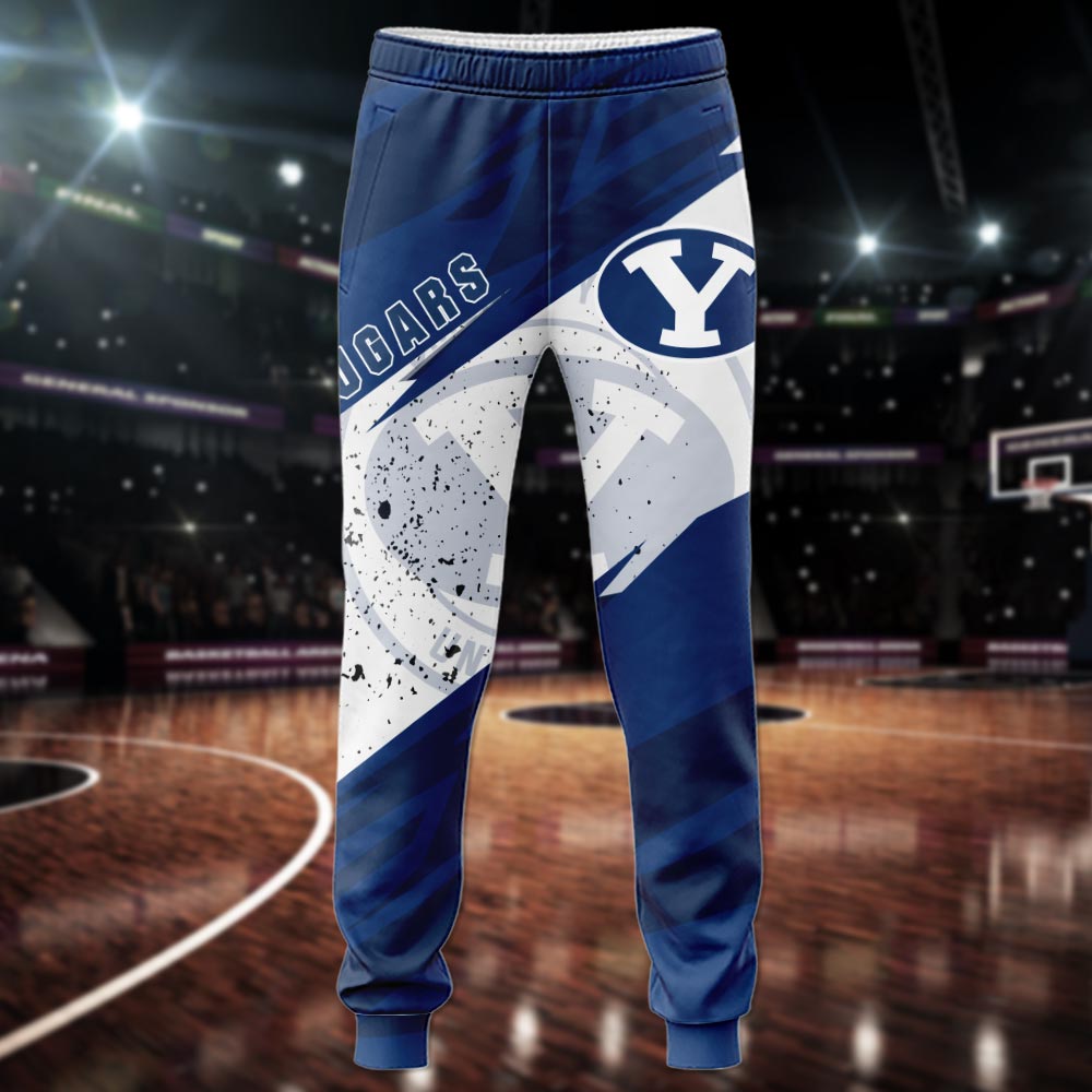 BYU Cougars All Over Print Apparel - Famjoys BYU Cougars All Over Print Apparel - Famjoys