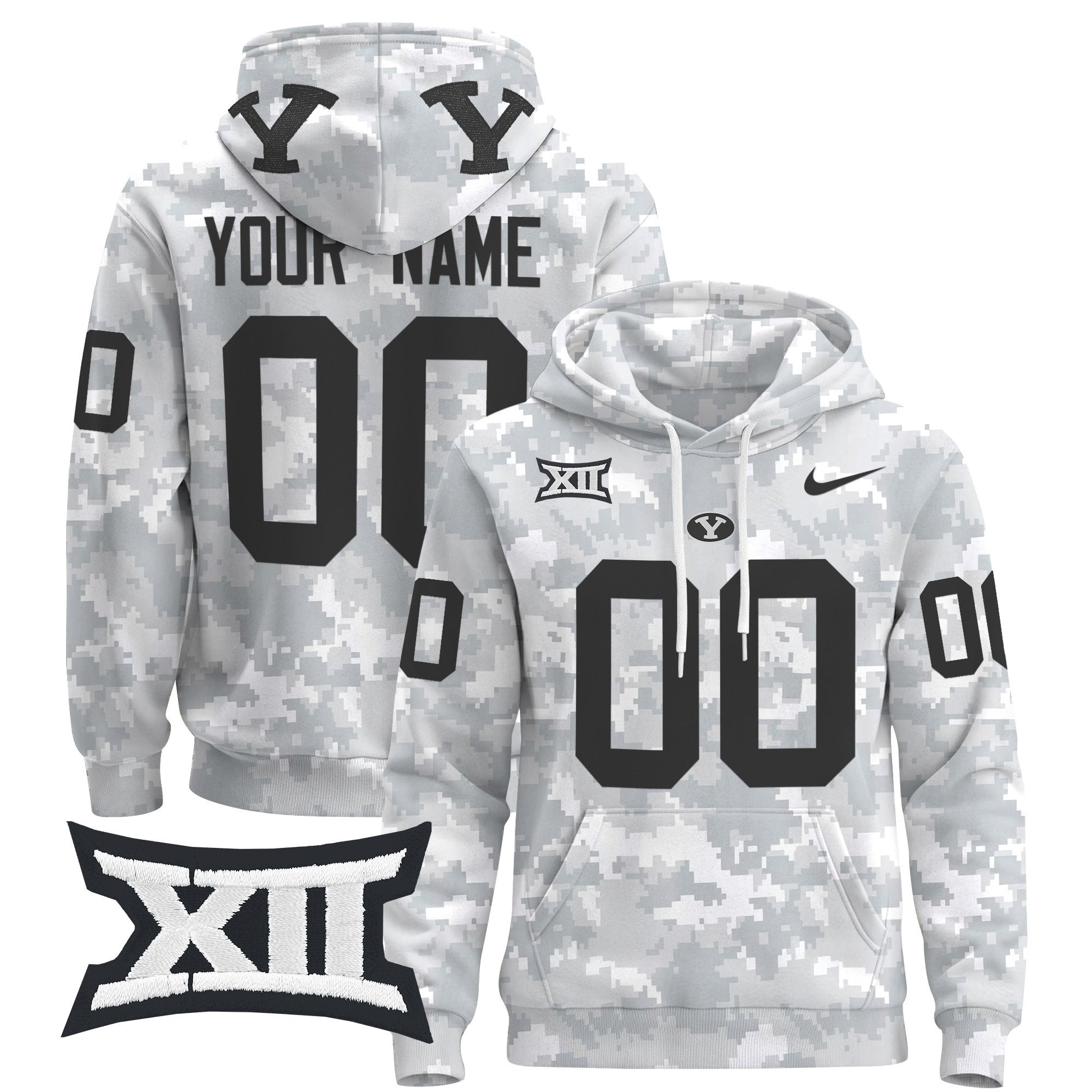 BYU Cougars Football Hoodie - Famjoys BYU Cougars Football Hoodie - Famjoys