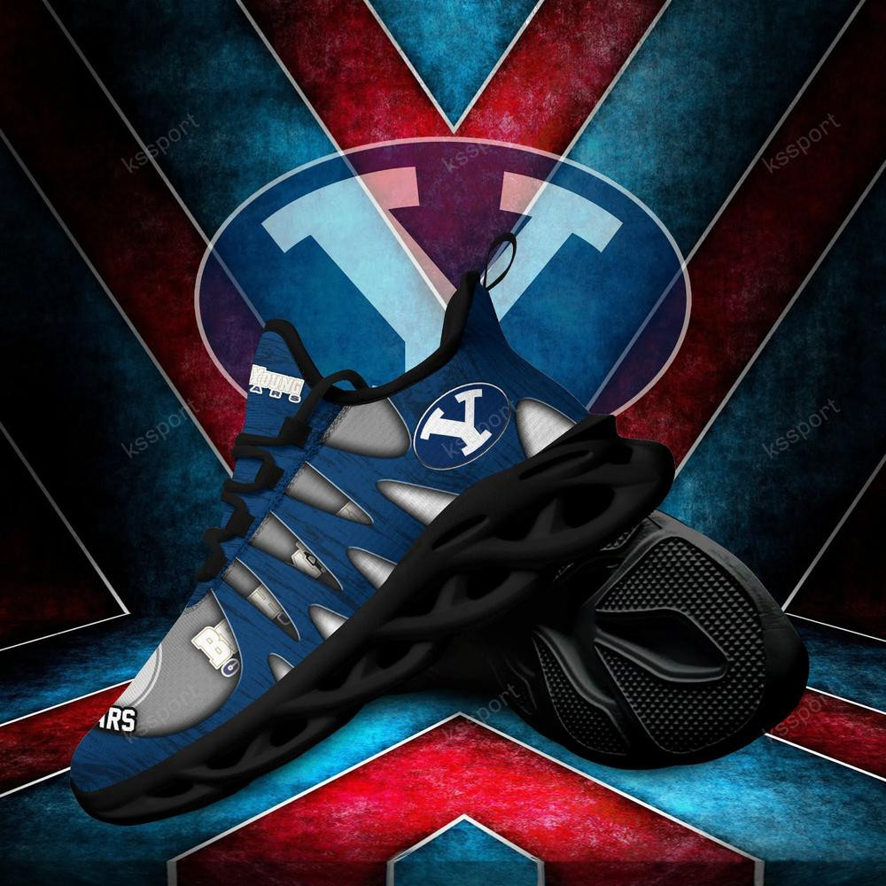 Byu Cougars Max Soul Shoes, Running Sneakers - Famjoys Byu Cougars Max Soul Shoes, Running Sneakers - Famjoys