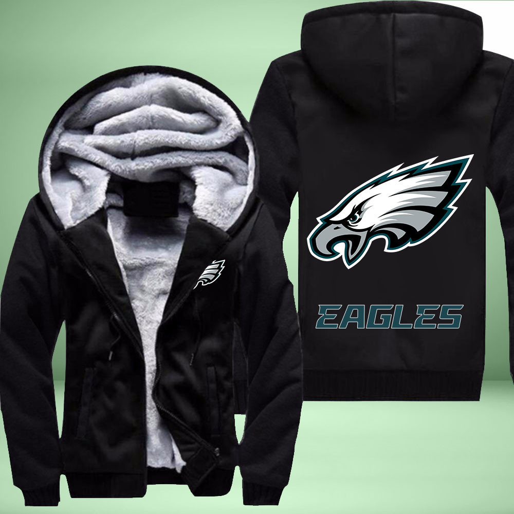 BZH0059 Philadelphia Eagles - Zipper Velvet - NFL - Famjoys BZH0059 Philadelphia Eagles - Zipper Velvet - NFL - Famjoys