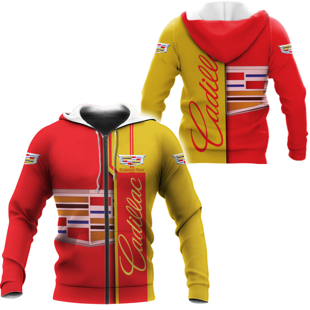 Cadillac 3D Apparel Zip Hoodie,Pant,Polo, Button Hawaii Shirt Personalized - Famjoys Cadillac 3D Apparel Zip Hoodie,Pant,Polo, Button Hawaii Shirt Personalized - Famjoys