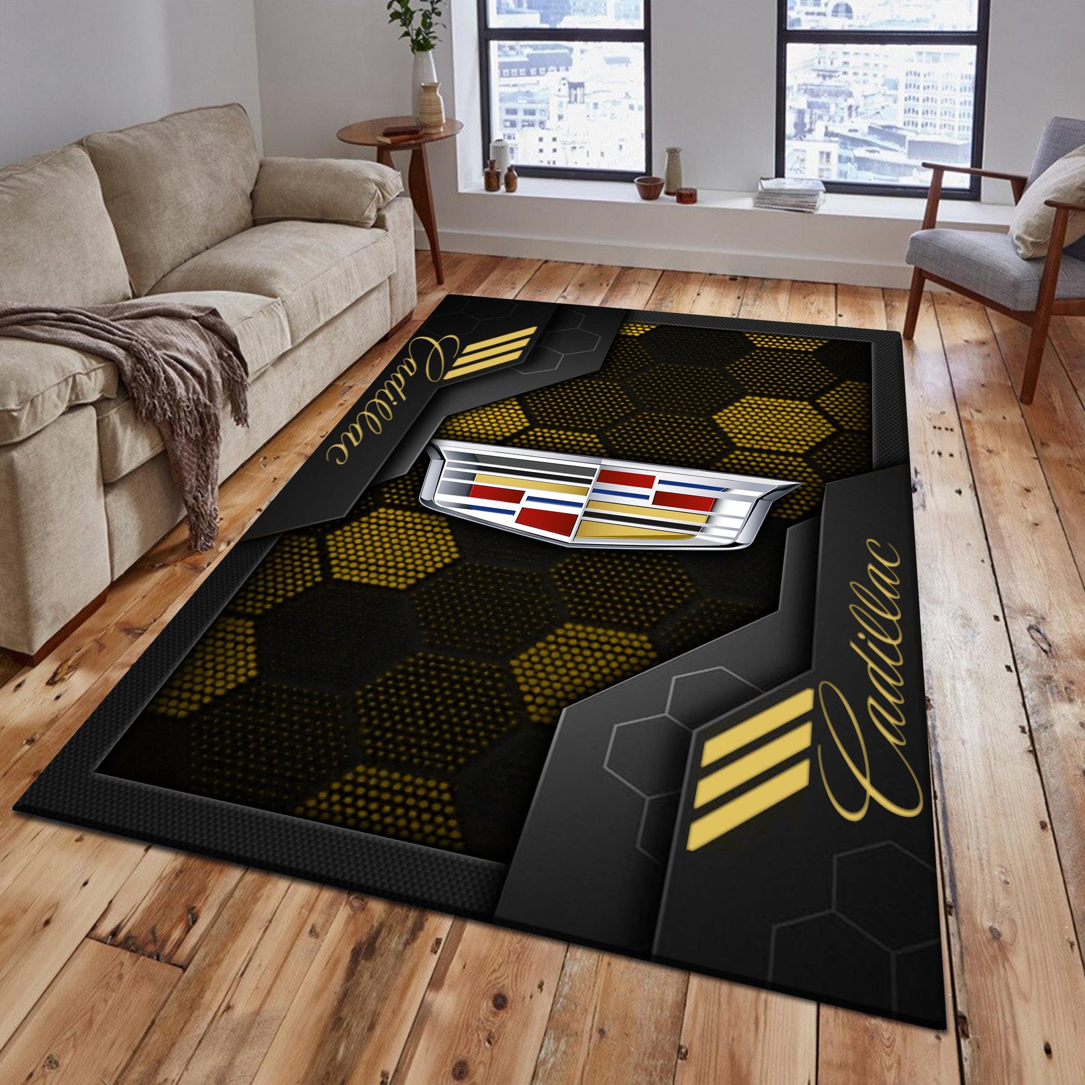 Cadillac Area Rugs 2512 Multicolor - Famjoys Cadillac Area Rugs 2512 Multicolor - Famjoys