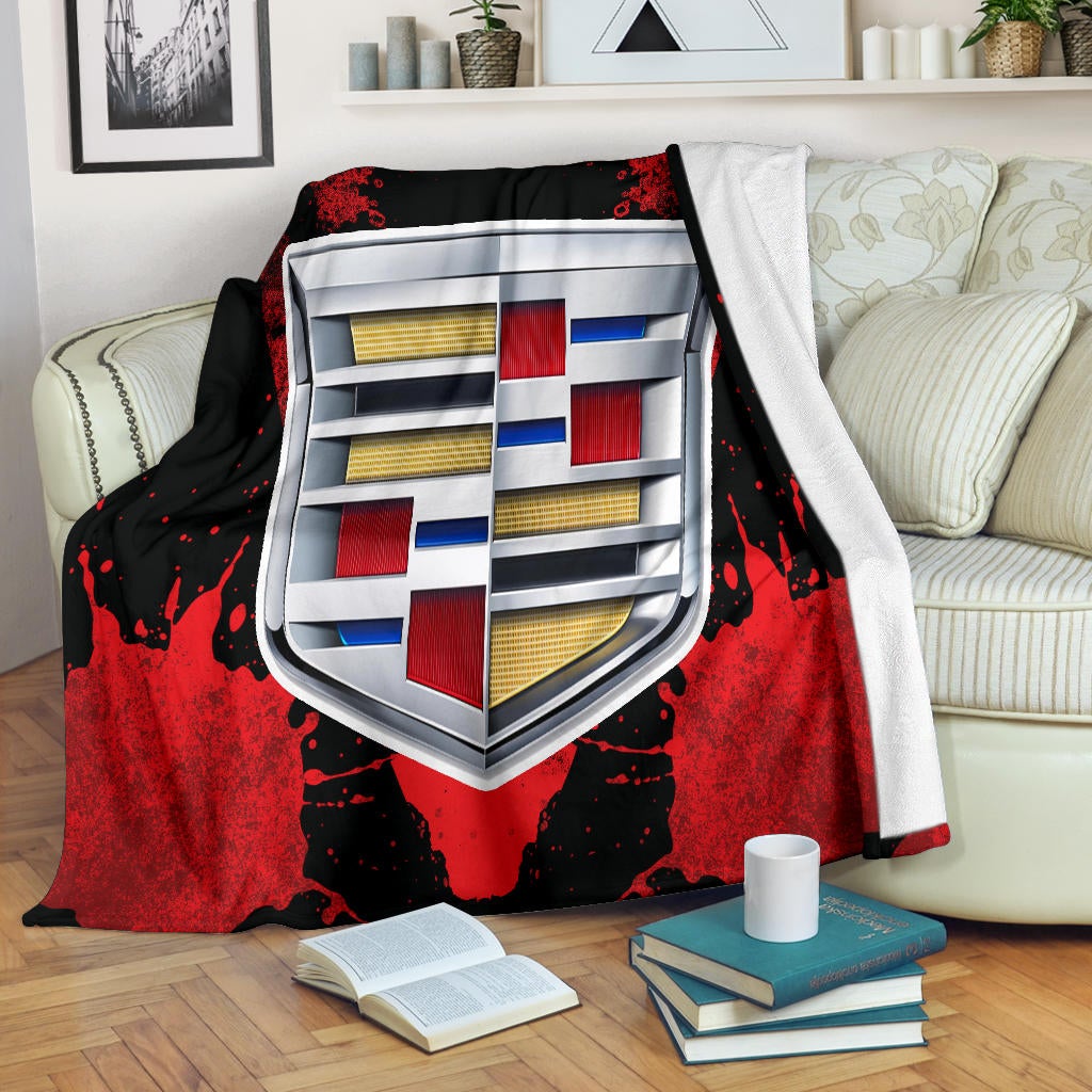 Cadillac Blanket Red - Famjoys Cadillac Blanket Red - Famjoys