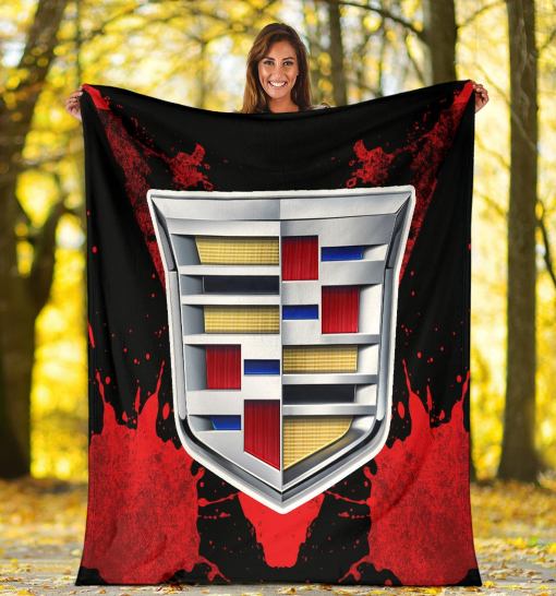 Cadillac Blanket Red - Famjoys Cadillac Blanket Red - Famjoys