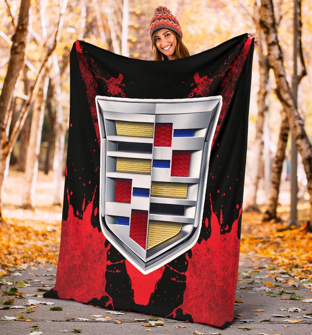 Cadillac Blanket Red - Famjoys Cadillac Blanket Red - Famjoys