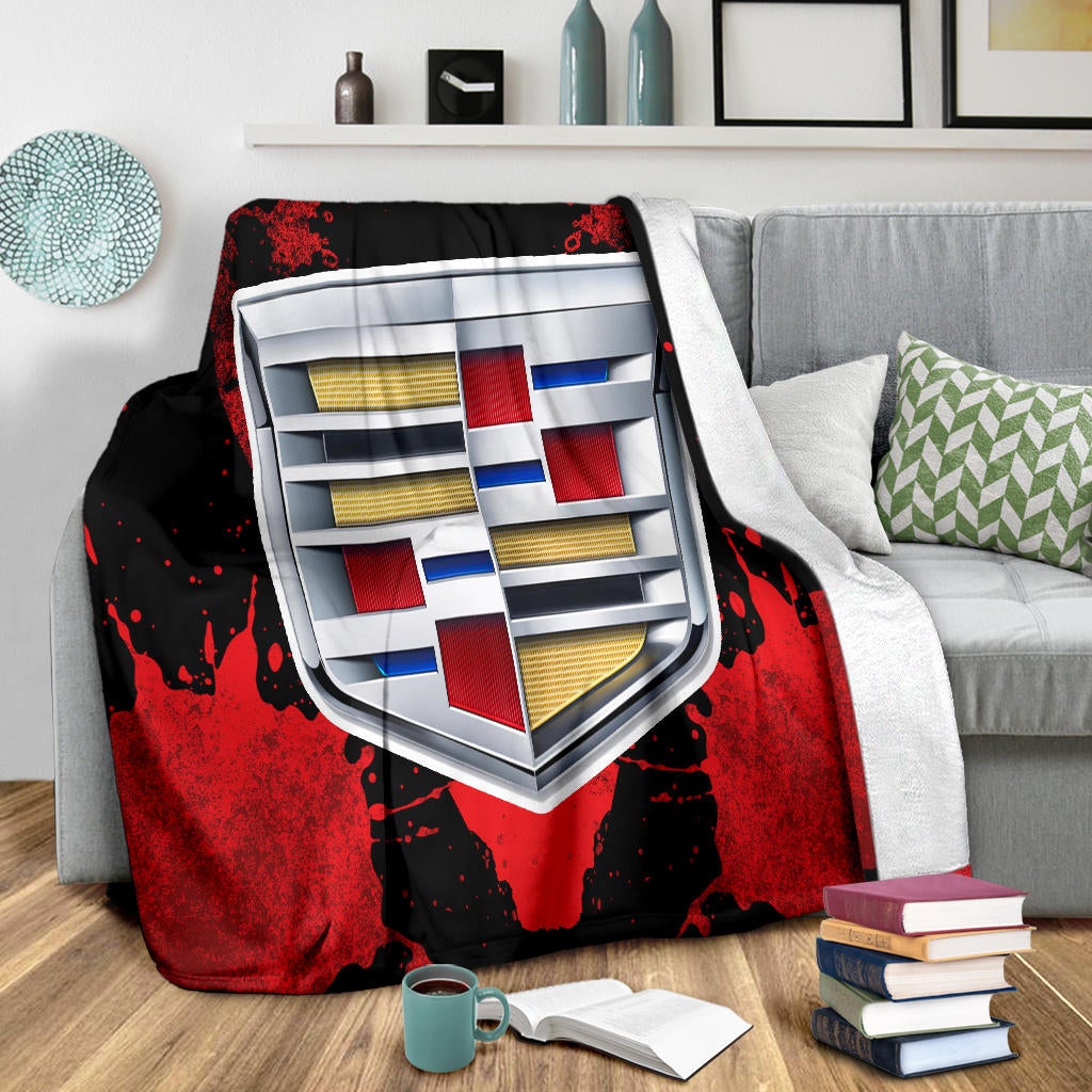 Cadillac Blanket Red - Famjoys Cadillac Blanket Red - Famjoys