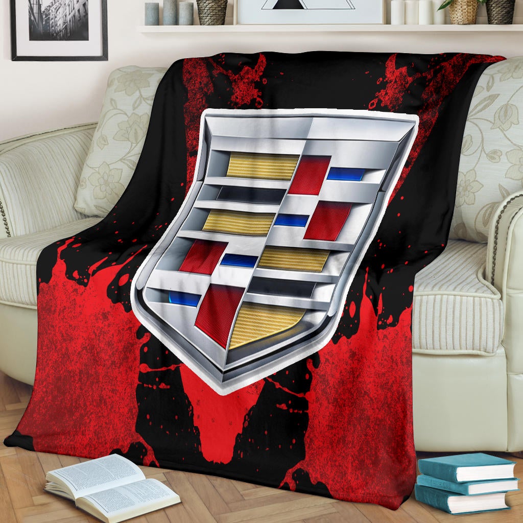 Cadillac Blanket Red - Famjoys Cadillac Blanket Red - Famjoys