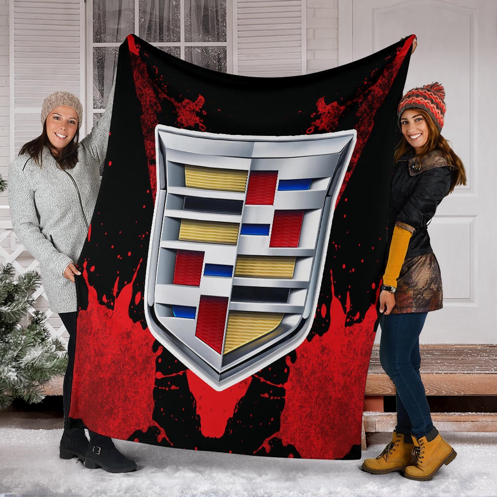 Cadillac Blanket Red - Famjoys Cadillac Blanket Red - Famjoys