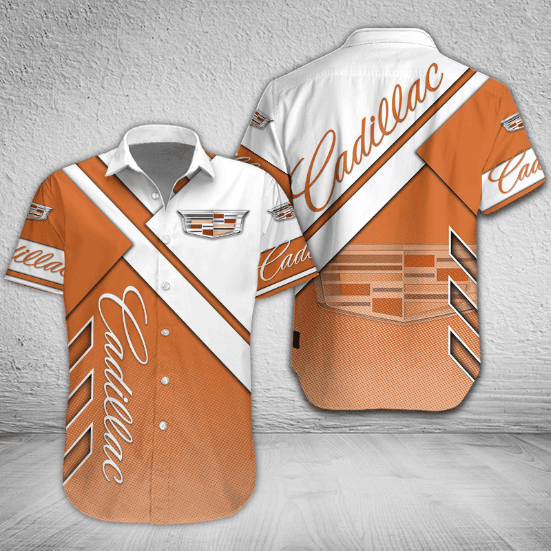 Cadillac Button Shirt Custom Name, Multicolor