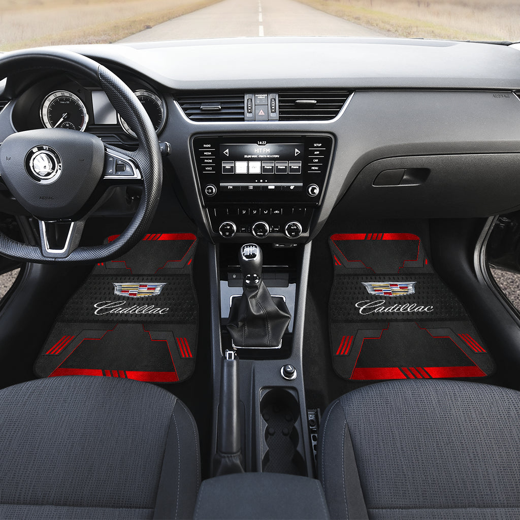 Cadillac Front Car Mats V4 - Famjoys Cadillac Front Car Mats V4 - Famjoys