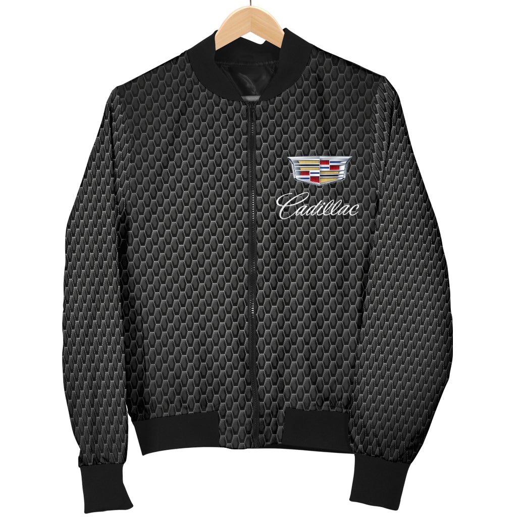 Cadillac Men's Bomber Jacket MT - Famjoys Cadillac Men's Bomber Jacket MT - Famjoys