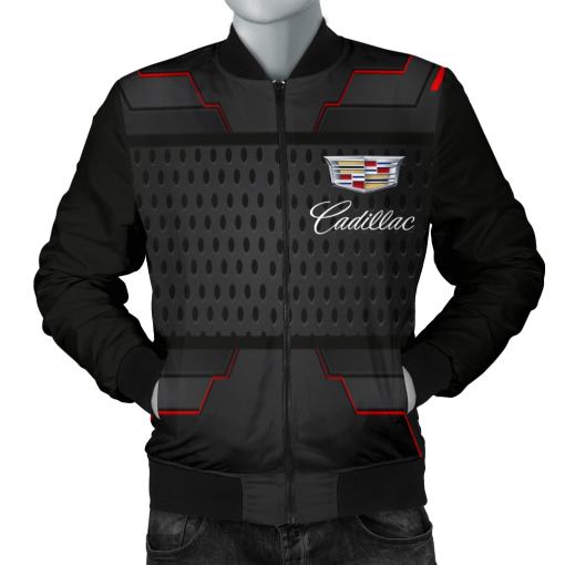 Cadillac Men's Bomber Jacket MX - Famjoys Cadillac Men's Bomber Jacket MX - Famjoys