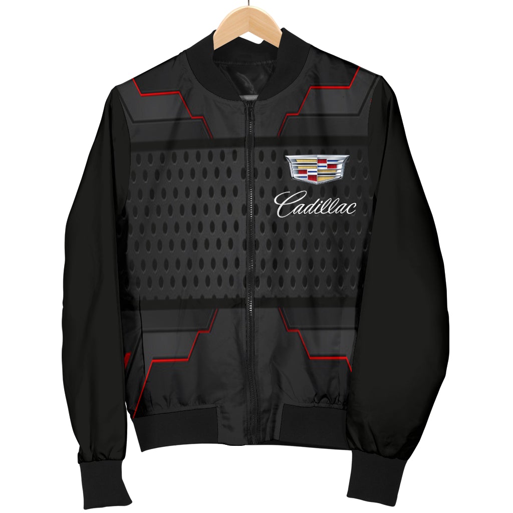 Cadillac Men's Bomber Jacket MX - Famjoys Cadillac Men's Bomber Jacket MX - Famjoys