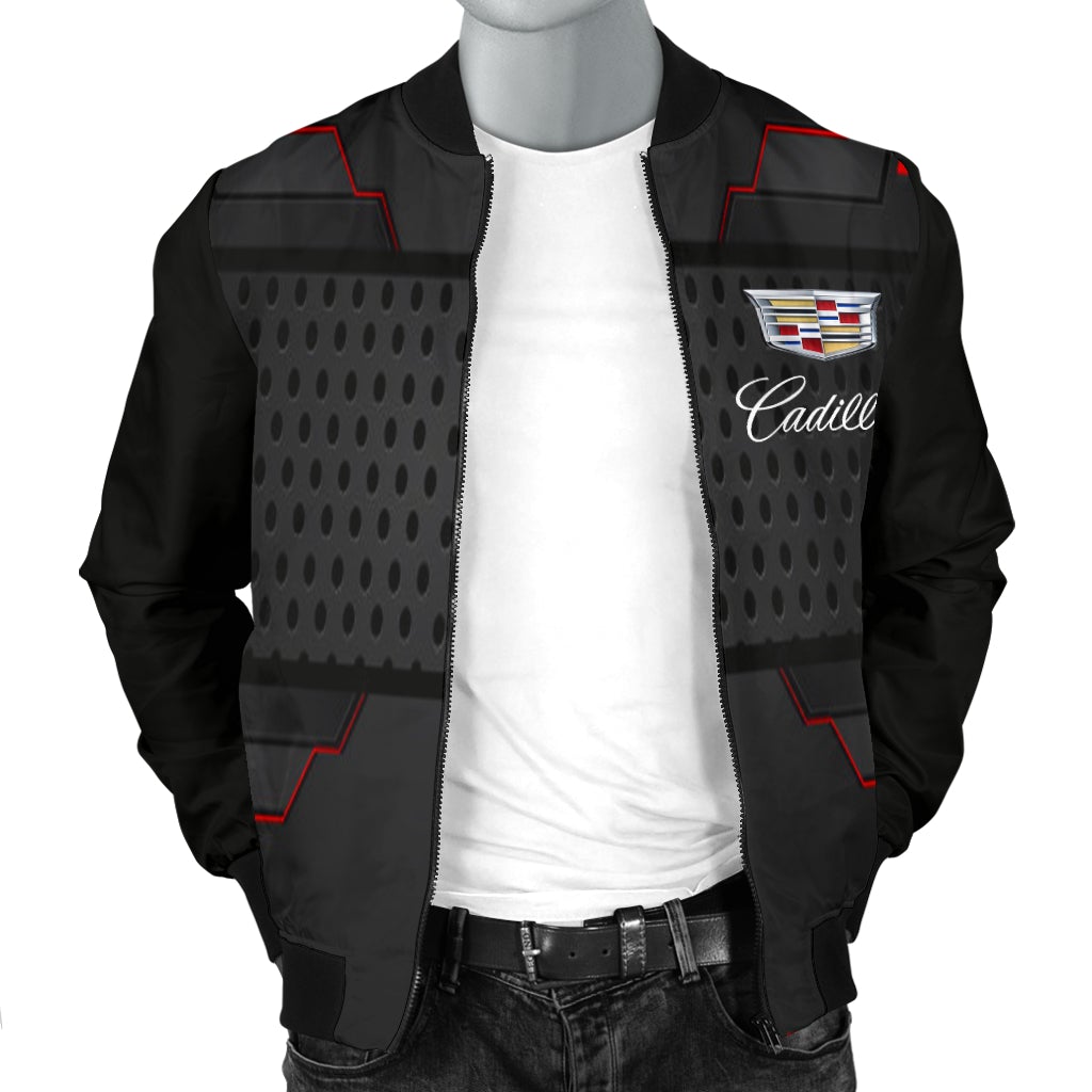 Cadillac Men's Bomber Jacket MX - Famjoys Cadillac Men's Bomber Jacket MX - Famjoys