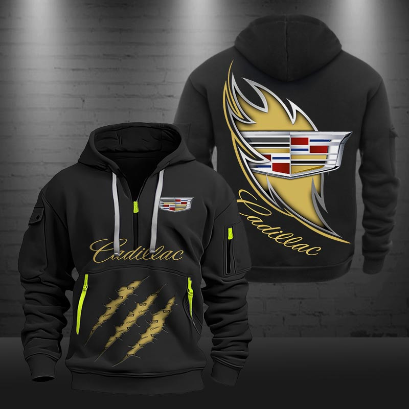 Cadillac New Zip Hoodie 0428 Multicolor - Famjoys Cadillac New Zip Hoodie 0428 Multicolor - Famjoys