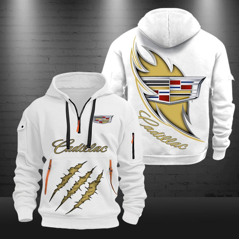 Cadillac New Zip Hoodie 0428 Multicolor - Famjoys Cadillac New Zip Hoodie 0428 Multicolor - Famjoys