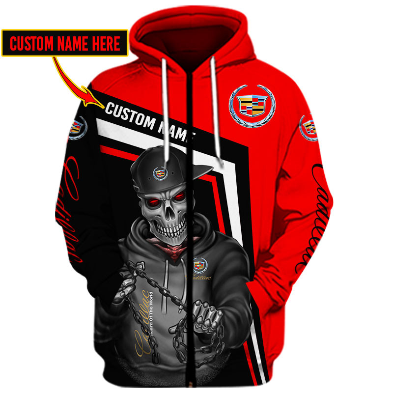 Cadillac Skull Tshirt, sweatshirt, Polo, Hawaiian, Hoodie 3D Apparel Full Printing Custom Name - Famjoys Cadillac Skull Tshirt, sweatshirt, Polo, Hawaiian, Hoodie 3D Apparel Full Printing Custom Name - Famjoys