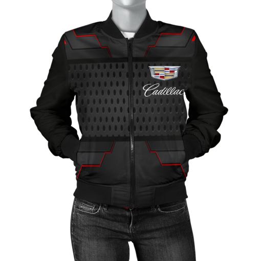 Cadillac Women's Bomber Jacket MX - Famjoys Cadillac Women's Bomber Jacket MX - Famjoys