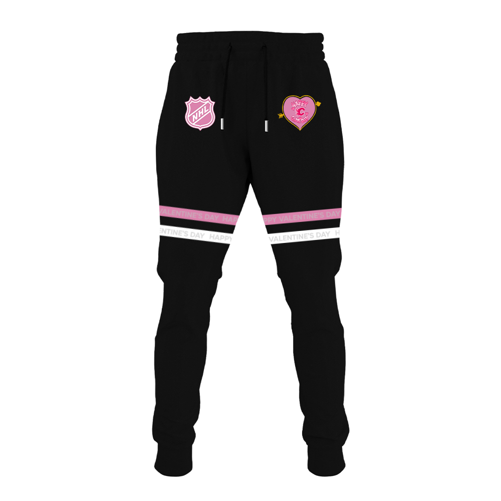 Calgary Flames 2025 Valentine “Game Day” Hoodie - Famjoys Calgary Flames 2025 Valentine “Game Day” Hoodie - Famjoys