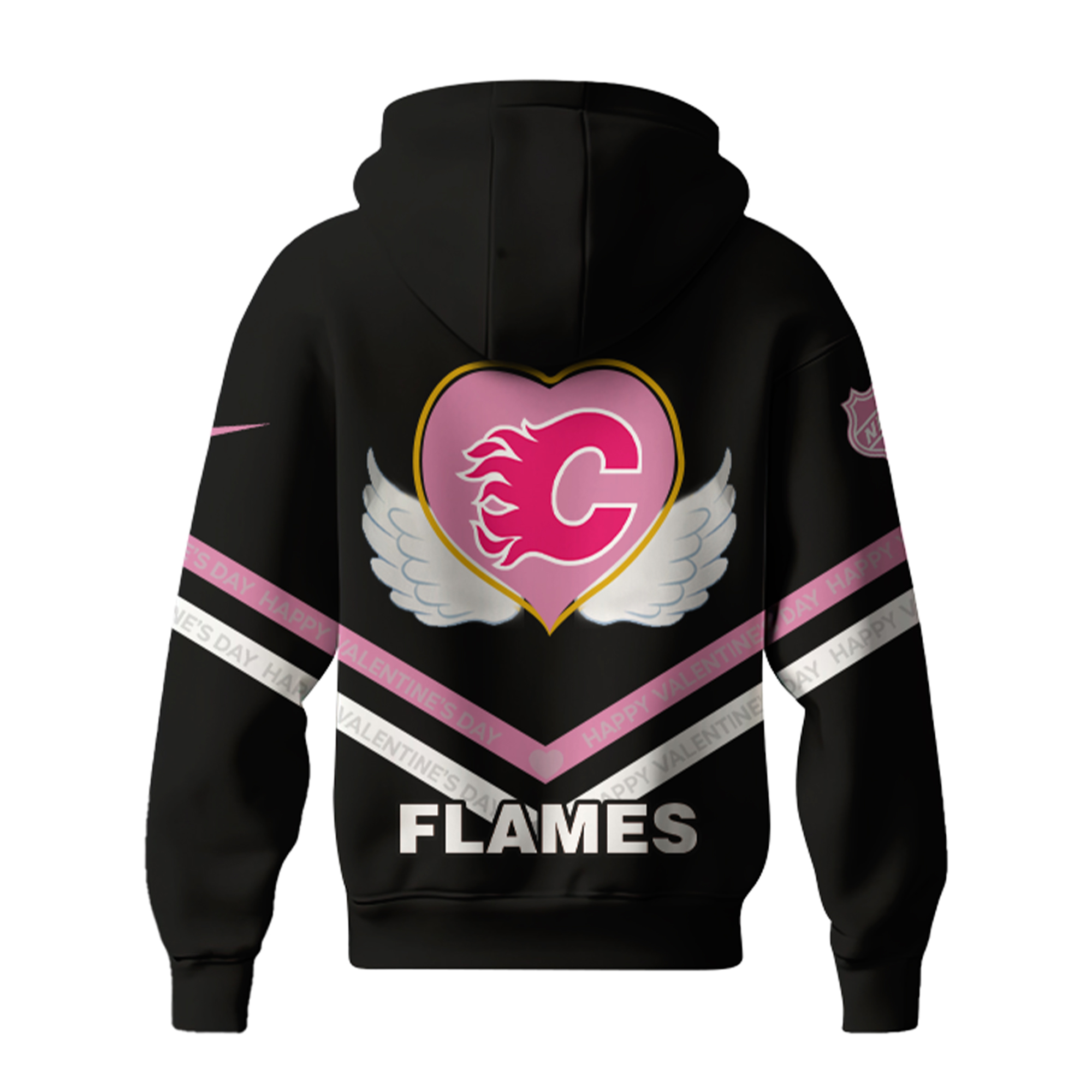 Calgary Flames 2025 Valentine “Game Day” Hoodie - Famjoys Calgary Flames 2025 Valentine “Game Day” Hoodie - Famjoys