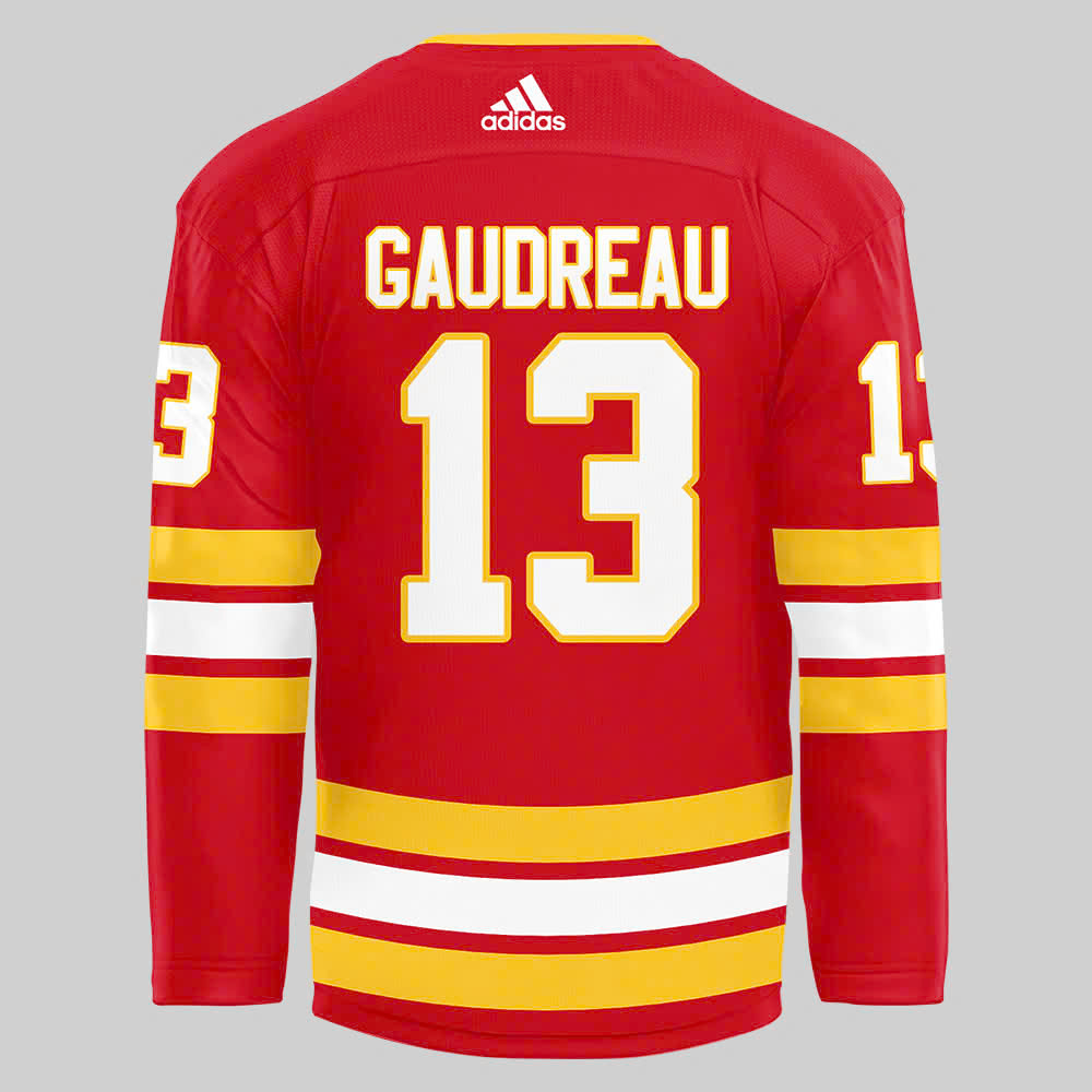 Calgary Flames Gaudreau Warm-Up Jersey - Famjoys Calgary Flames Gaudreau Warm-Up Jersey - Famjoys