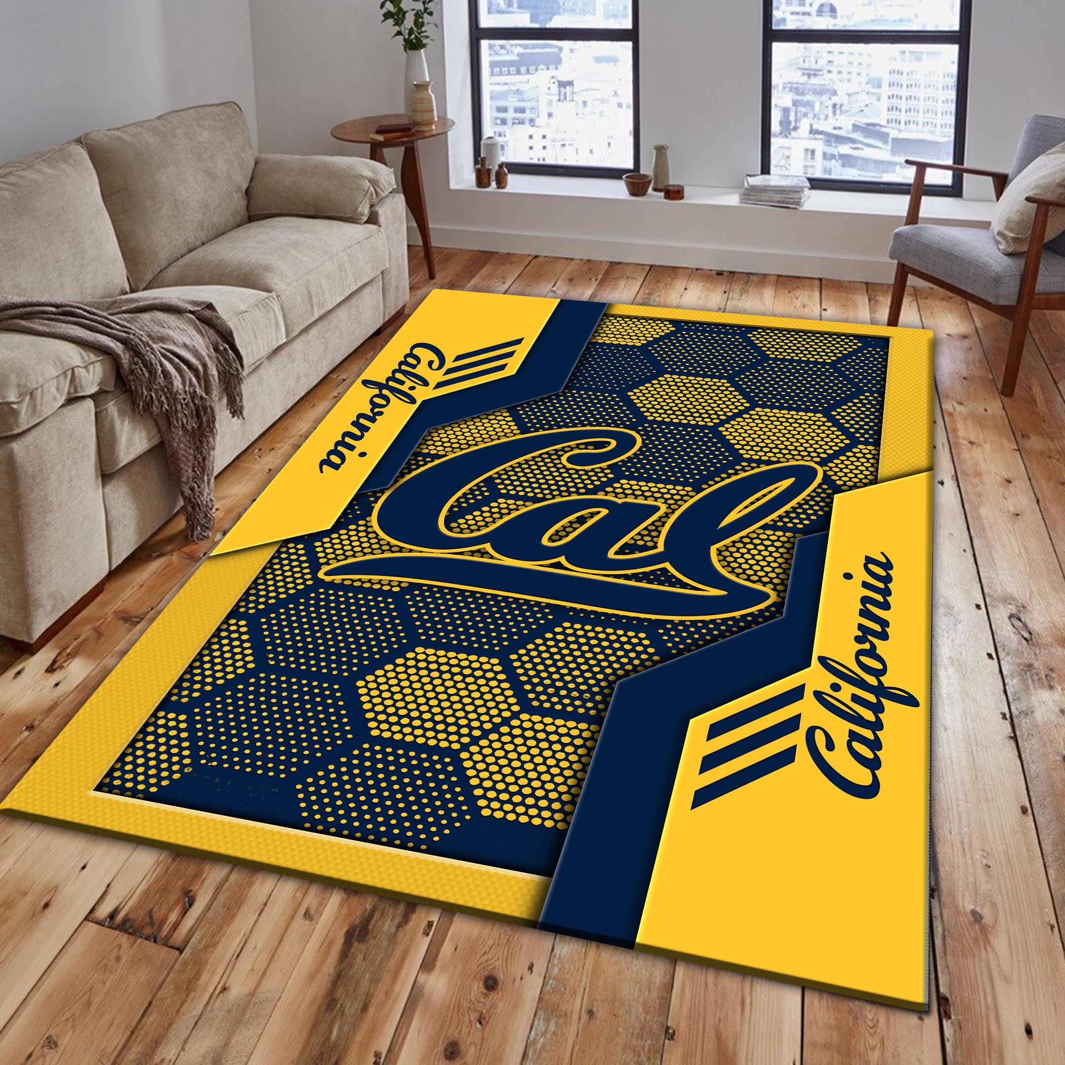 California Golden Bears Area Rugs 3819