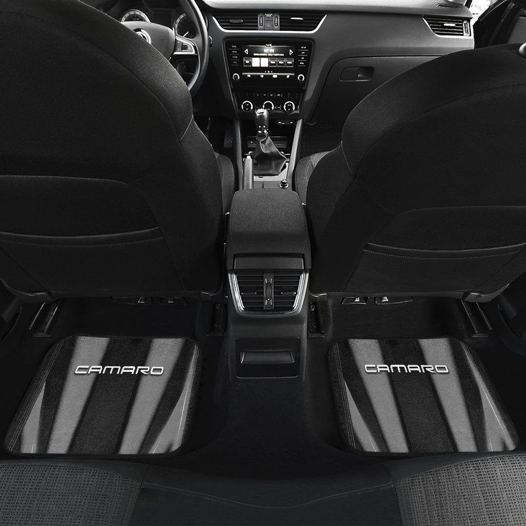 Camaro Black Logo Car Seat Covers Metal Abstract Ph220913-0393 - Famjoys Camaro Black Logo Car Seat Covers Metal Abstract Ph220913-0393 - Famjoys