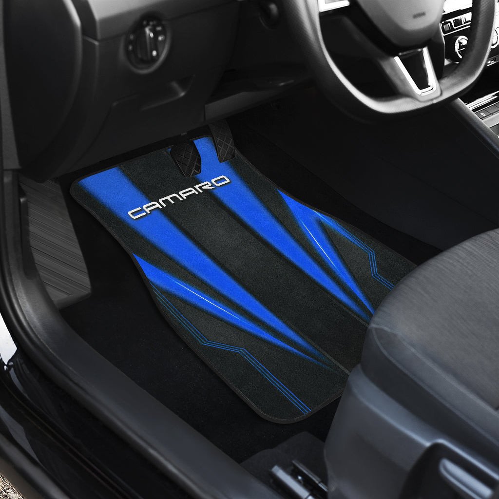 Camaro Blue Logo Car Seat Covers Metal Abstract Ph220913-0392 - Famjoys Camaro Blue Logo Car Seat Covers Metal Abstract Ph220913-0392 - Famjoys