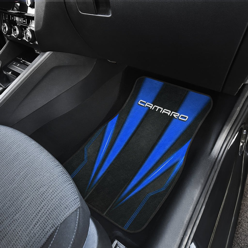 Camaro Blue Logo Car Seat Covers Metal Abstract Ph220913-0392 - Famjoys Camaro Blue Logo Car Seat Covers Metal Abstract Ph220913-0392 - Famjoys
